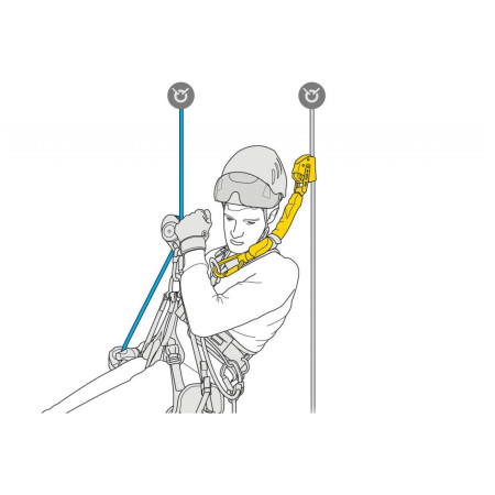 Petzl ASAP Sorber 40 cm energiaelnyelő kantár