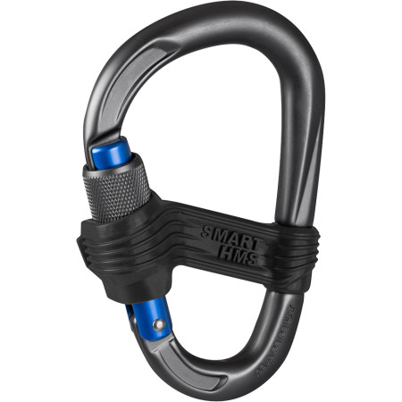 Karabiner Mammut Smart HMS szürke/kék phantom