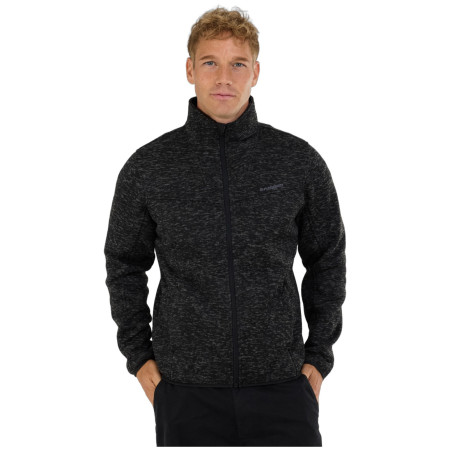 Fundango Cruz Knit Fleece Jacket férfi funkcionális pulóver világosszürke grey heather