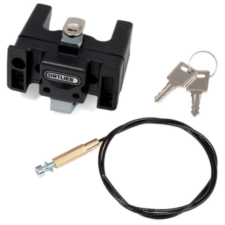 Kerékpár állvány Ortlieb Handlebar Mounting-Set w. Lock