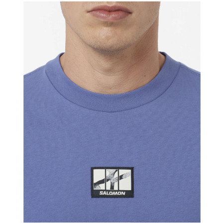 Salomon Wild Rays Label SS Tee férfi póló