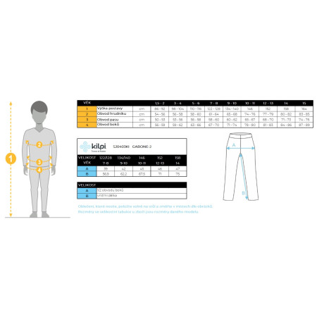 Kilpi Gabone-J gyerek nadrág