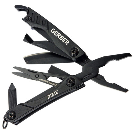 Gerber Dime Multi-Tool többfunkciós kés fekete Black