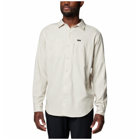 Columbia Silver Ridge™ Utility Lite Long Sleeve férfi ing bézs Dark Stone