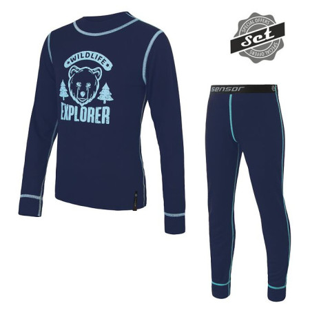 Sensor Double Face Set Wild gyerek funkcionális szett