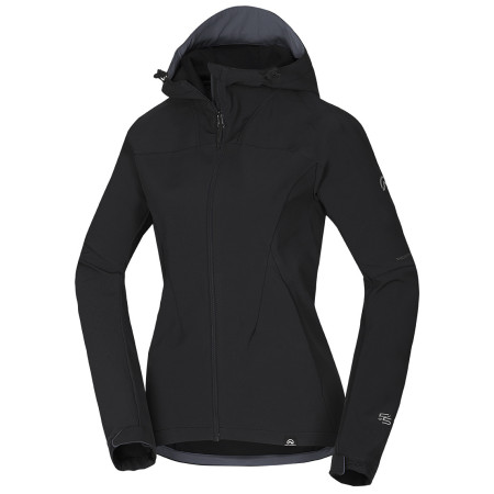Női softshell kabát Northfinder Gimena fekete