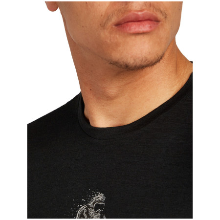 Icebreaker Merino 150 Tech Lite Skiing Yeti férfi póló