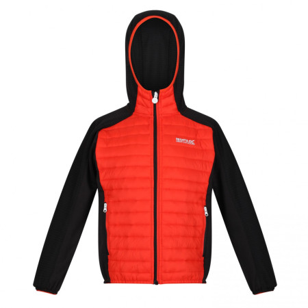Gyerek kabát Regatta Kielder Hybrid V piros/fekete