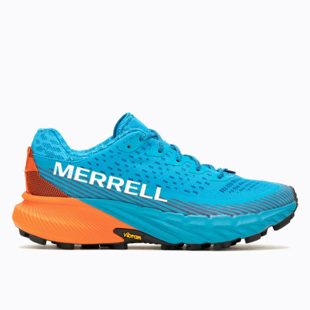 Merrell Agility Peak 5 női futócipő kék tahoe/tangerine