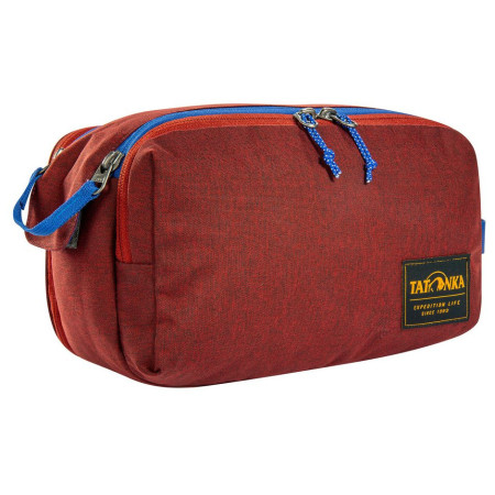 Tatonka Cosmetic Double Zip Pouch kozmetikai táska piros tango red