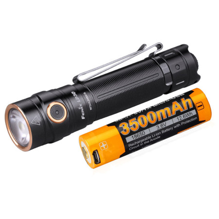LED lámpa szett Fenix LD30 + USB AKU 3500 mAh