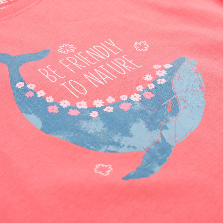 Alpine Pro Termeso 2 Coral gyerek póló