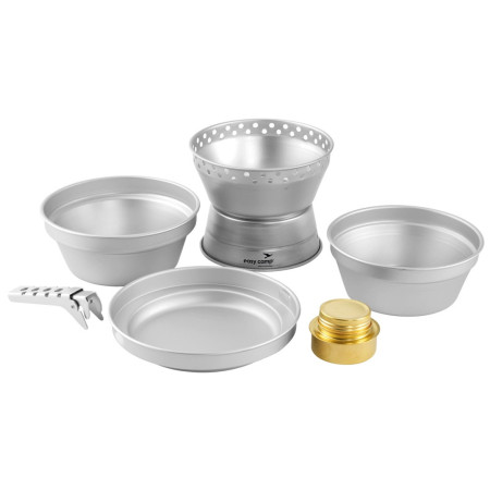 Easy Camp Storm Cooker edény és tűzhely szett ezüst Silver