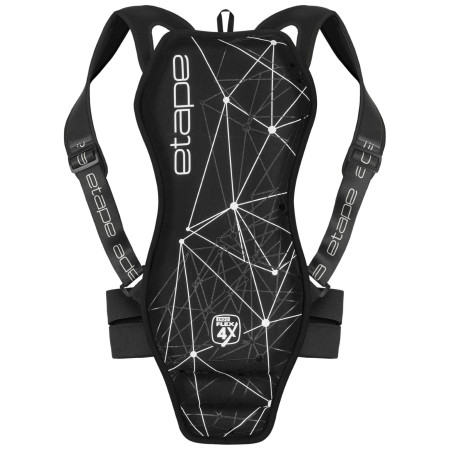 Etape Pure gerincvédő fekete/fehér černá/bílá