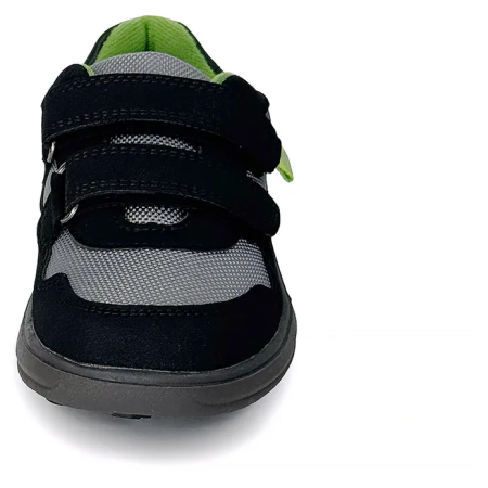 Bugga Safi Black gyerek barefoot cipők egész éves használatra