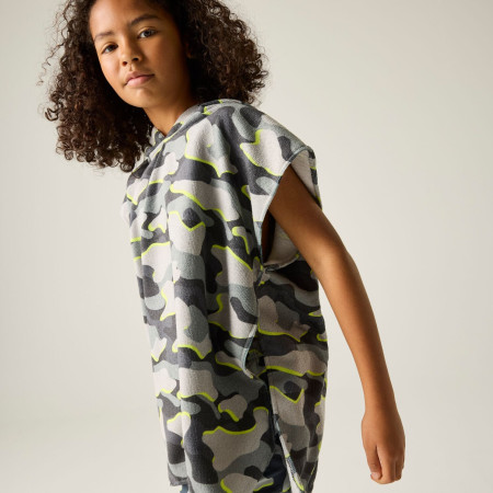 Regatta Kids Towel Robe DrkStrmCamo gyermek poncsó