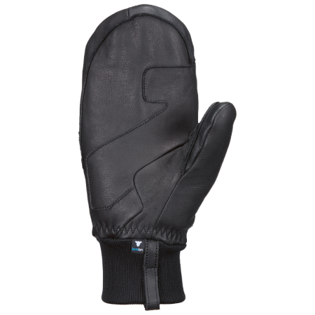 SnowLife SMitten Leather W´s női egyujjas síkesztyű fekete black