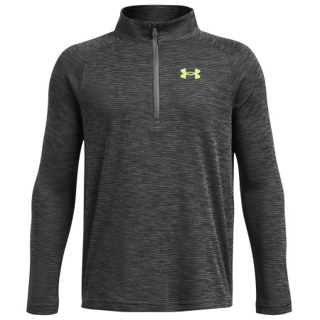 Under Armour Tech Textured 1/2 Zip Gray gyerek funkcionális felső szürke Gray