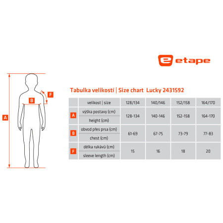 Etape Lucky gyerek biciklis mez