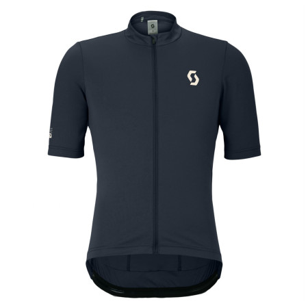 Scott Jersey M's Endurance SS férfi kerékpáros mez sötétkék dark blue