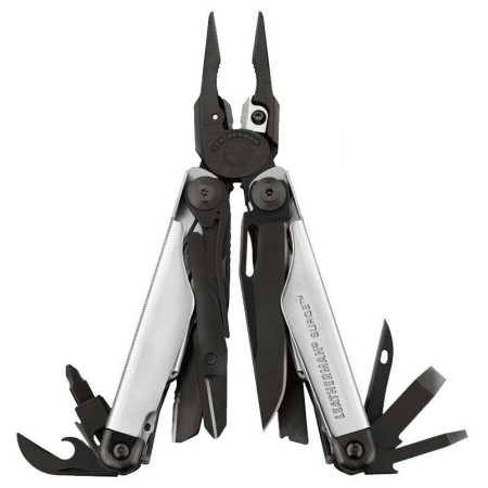 Multitool Leatherman Surge Black Silver CZ