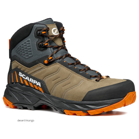 Scarpa Rush Trek GTX férfi túracipő fekete/narancs