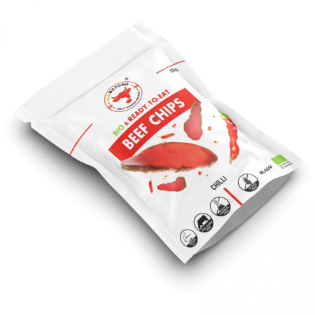 BioBiltong Chilli száritott hús