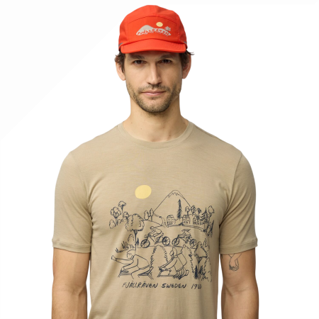 Fjällräven Hoja Lugnt Wool T-shirt M férfi póló