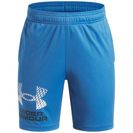 Under Armour UA Tech Logo Shorts Aegean Blue gyerek rövidnadrág kék Aegean Blue / / White