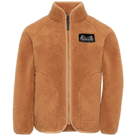 Didriksons Gibbs Kids Fullzip 2 Almond Tree gyerek pulóver narancs Almond Tree