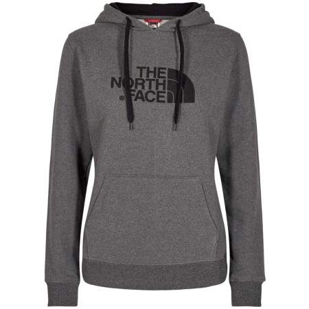 Női pulóver The North Face Drew Peak Pull. Hoodie sötétszürke