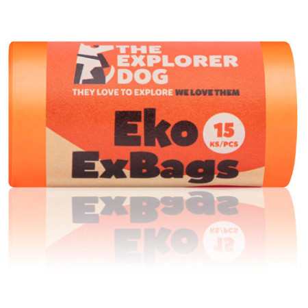 Explorer Dog Eko Exbags 60 ks kutyapiszok‑gyűjtő zacskó