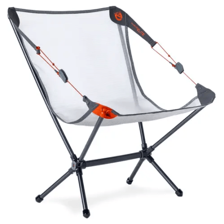 NEMO Equipment Moonlite Elite Reclining Camp Chair szék szürke/narancssárga Goodnight Gray