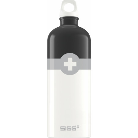 Sigg Swiss Logo 1 l kulacs fekete