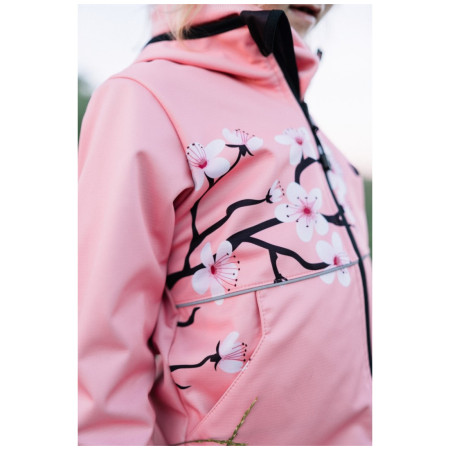 WAMU Pink gyerek softshell kabát
