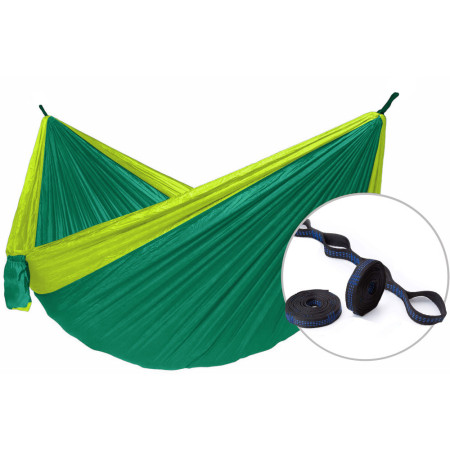 Hamaka.eu Camping double + Slap Strap hintaágy