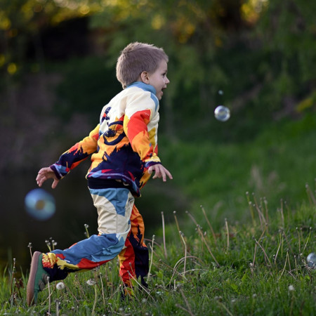 WAMU Mountain Bike gyerek pulóver