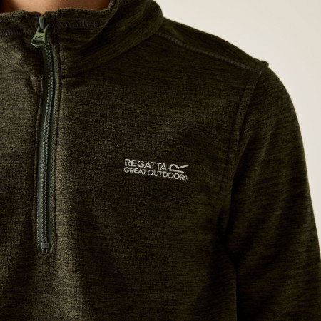 Regatta Hot Shot Marl Dark Khaki gyerek pulóver