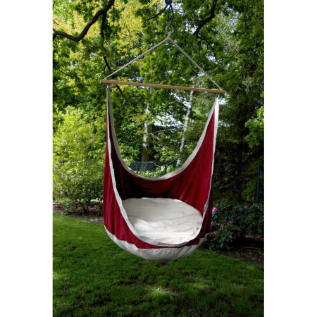Függő szék Hamaka.eu Lounge piros