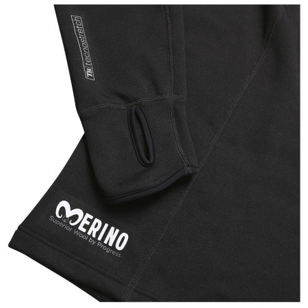 Progress Torez Zip Merino férfi funkcionális pulóver