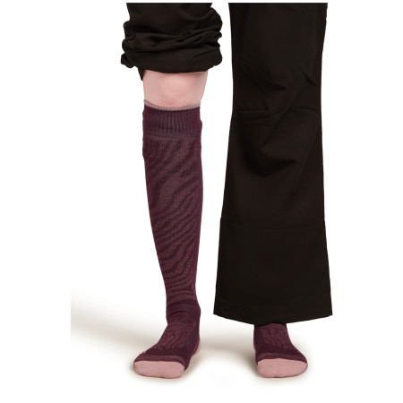 Icebreaker Women Merino Blend Ski+ Medium OTC Mountain Contour női zokni