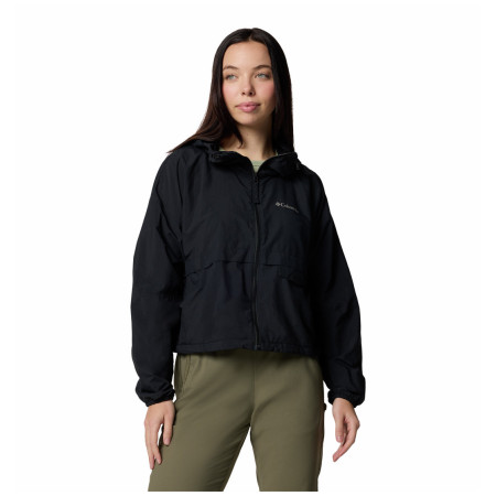 Columbia Spire Valley™ Cropped Windbreaker női dzseki fekete Black