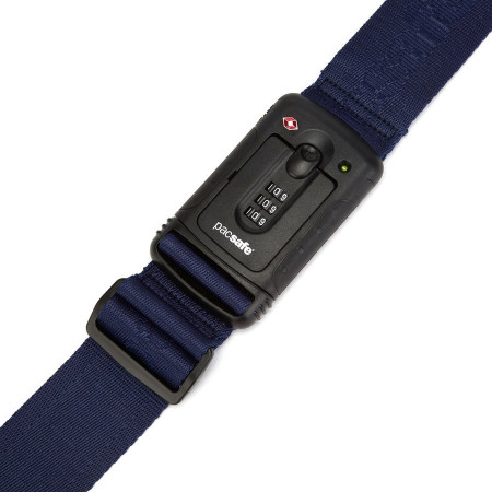 Záras heveder Pacsafe Strapsafe 100 Luggage Strap kék