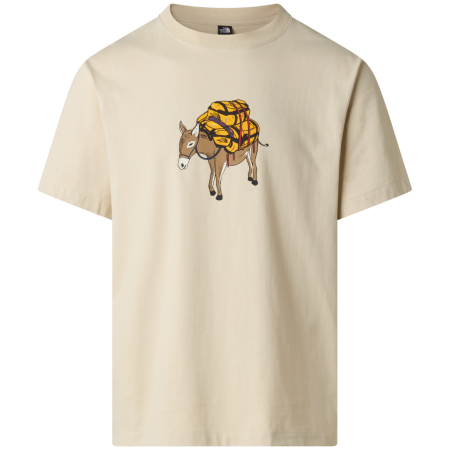 The North Face M Donkey Taxi Relaxed Short Sleeve Tee-Graphic férfi póló bézs Desert Stone
