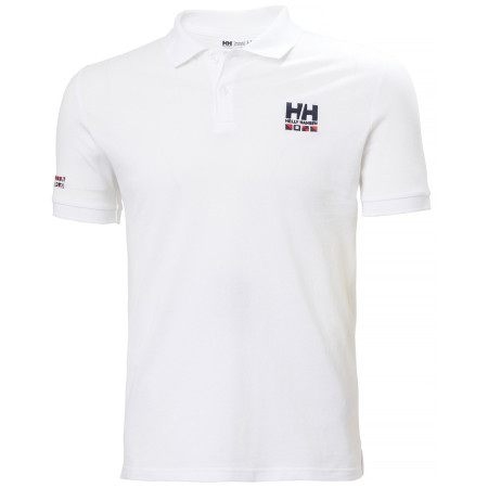 Helly Hansen Messina Graphic Fitted Polo férfi póló fehér 002 WHITE