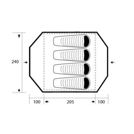 Trimm Tornado sátor