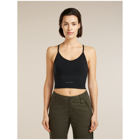 Icebreaker Merino Blend 260 Seamless Rib Strappy Tank sport melltartó