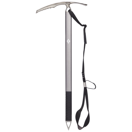 Black Diamond Raven Ice Axe With Grip jégcsákány fekete/ezüst stříbrná