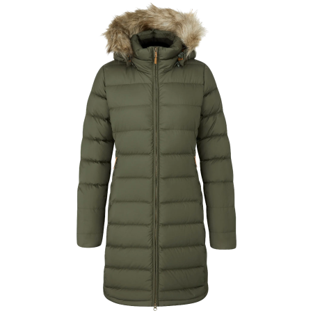 Rab Deep Cover Parka női kabát zöld Army