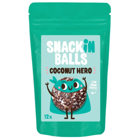 SNACKin BALLS Coconut Hero 156 g sporttáplálkozás